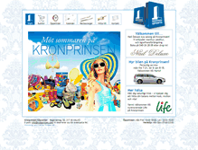 Tablet Screenshot of kronprinsen.com